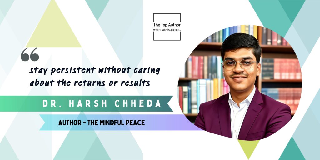 Author interview – Dr. Harsh M. Chheda